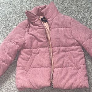 Pink corduroy jacket